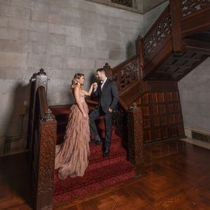 For Love and Lemons Bustier Gown